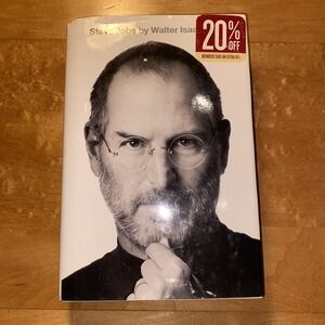 Steve Jobs by‎ Walter Isaacson Hardcover 2011 First Edition